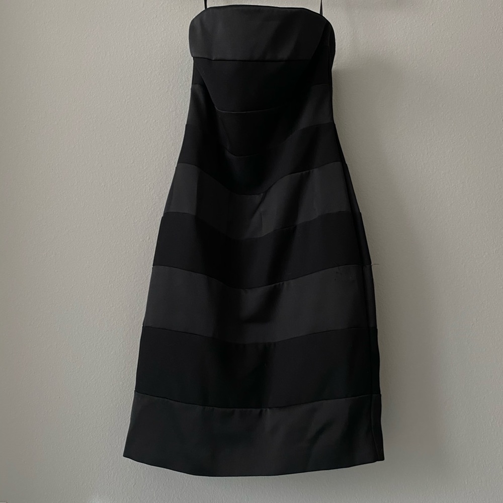White House Black Market Strapless Cocktail Dress